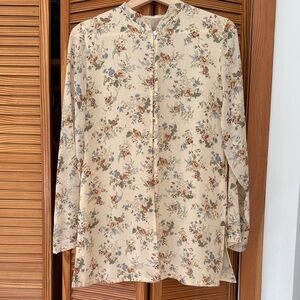 Floral Long Sleeve Blouse